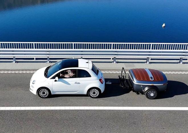 banoid Booba微型拖挂房车新葡京博彩都市游牧者的梦幻橡果！Ur(图1)